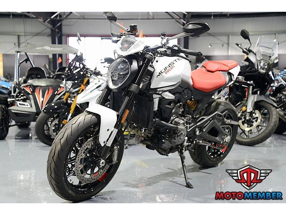 2024 Ducati Monster Plus Iceberg White alt