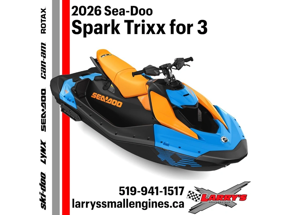 2026 Sea-doo Spark Trixx For 3 66tb alt
