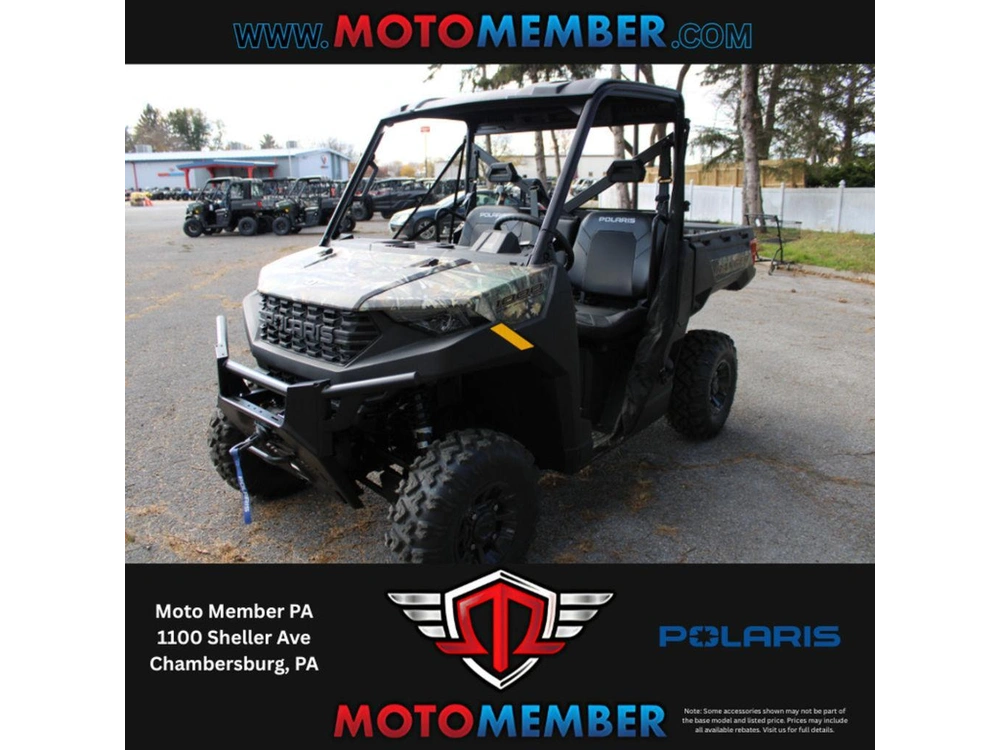 2025 Polaris Ranger 1000 Premium Polaris Pursuit Camo R25tae99a9 alt