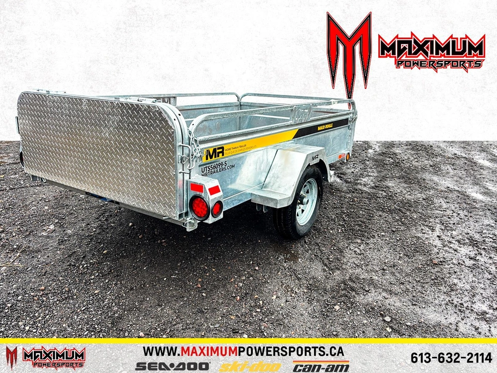 Maxi-roule Utility Trailer With Solid Side 99in X 56in Uts56099-s 2027 alt
