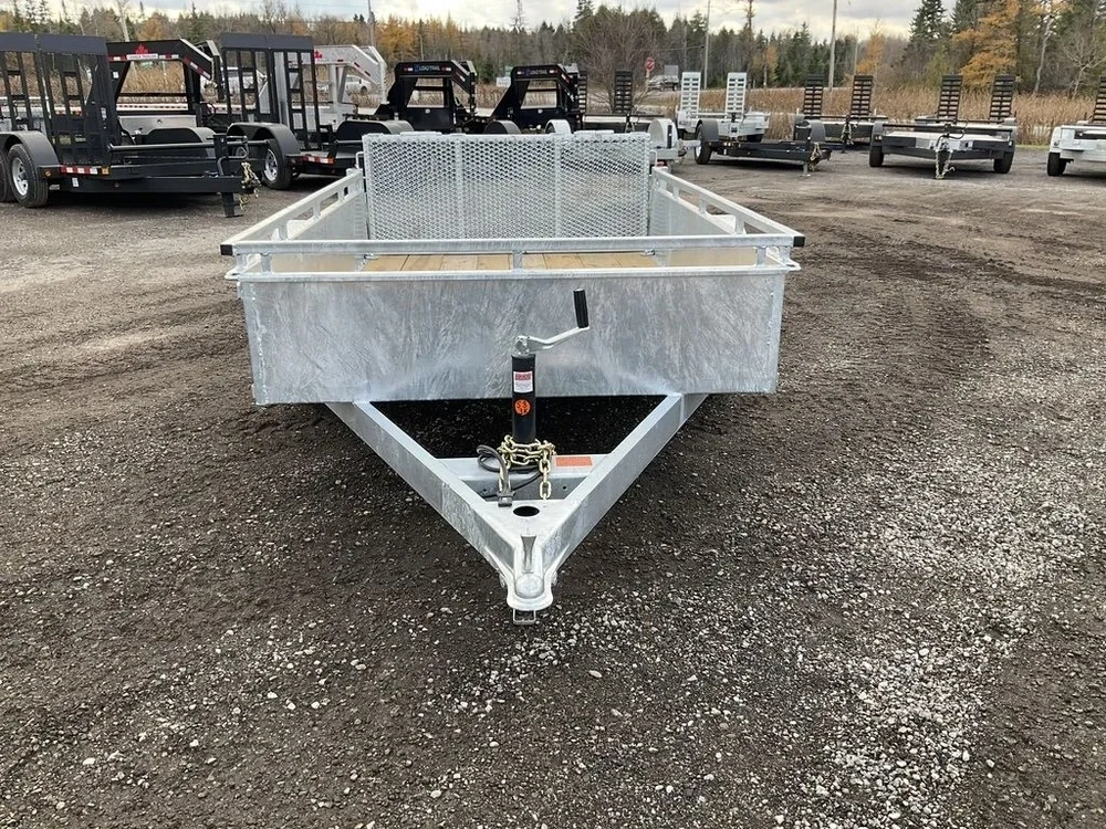 2026 Canada Trailers 5x8 Galvanized Utility Trailer alt