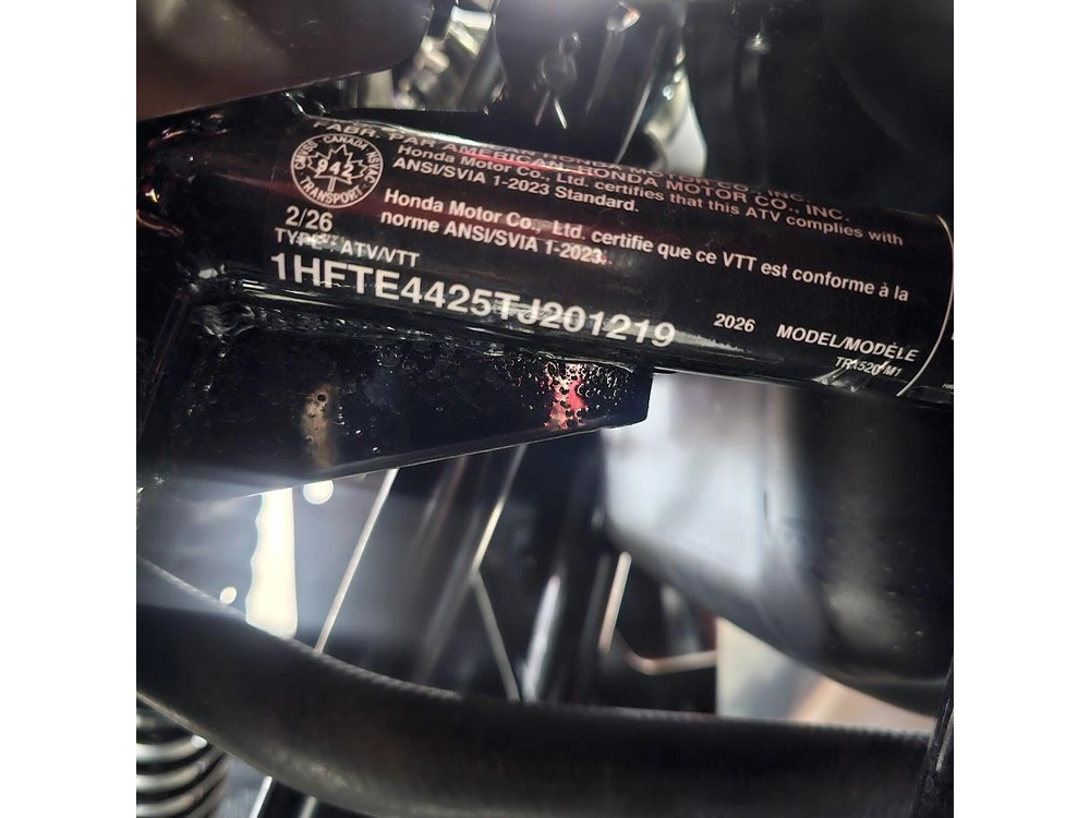 2026 Honda Fourtrax Foreman 4x4 alt