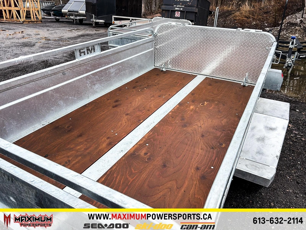 Maxi-roule Utility Trailer With Solid Side 99in X 56in Uts56099-s 2027 alt