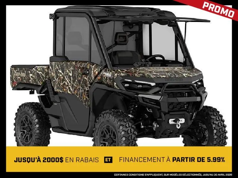2026 Can-Am Defender LIMITED CAB HD11