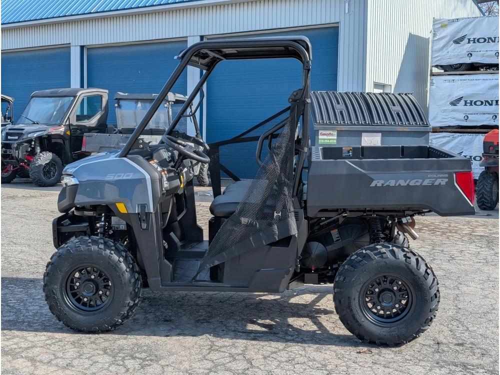 2026 Polaris Ranger 500 Stealth Gray | 🚜 Comparable Can-am Defender Hd5 & Cub Cadet Challenger Mx 🚜 alt