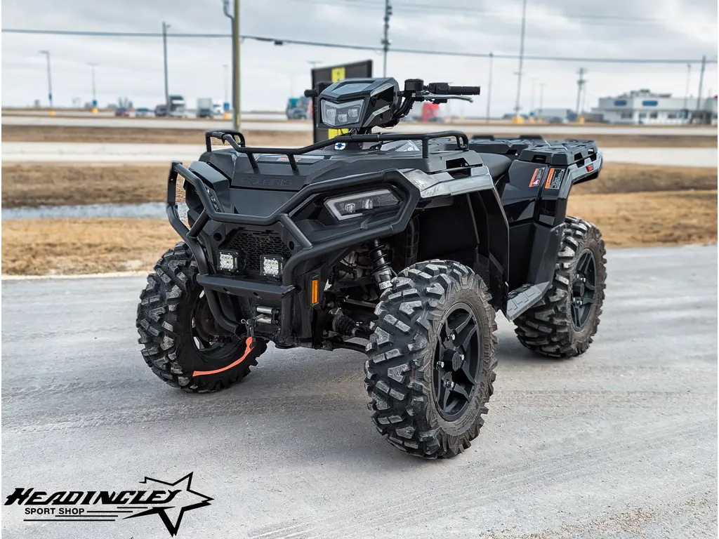 2024 Polaris Sportsman 570 Trail // Onyx Black