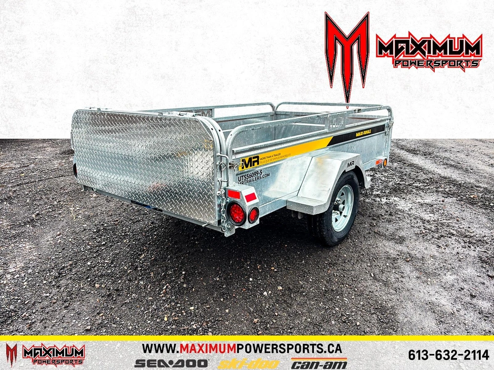 Maxi-roule Utility Trailer With Solid Side 99in X 56in Uts56099-s 2027 alt