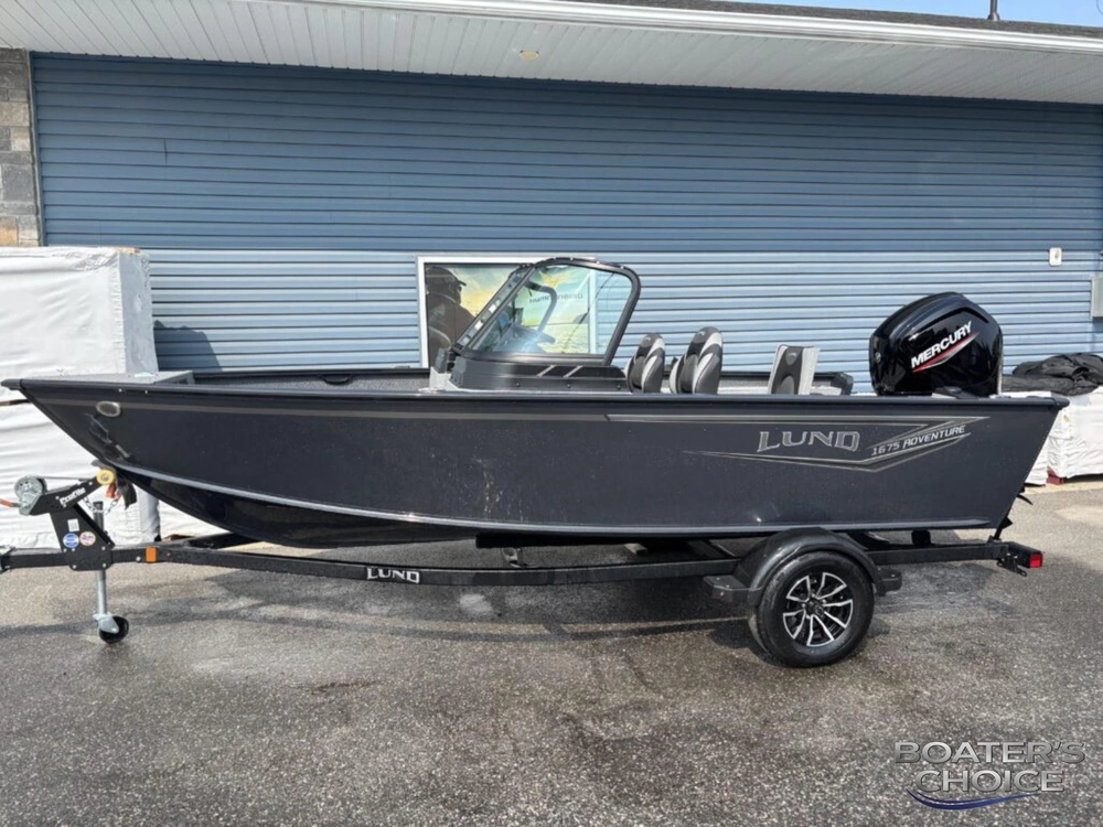 2026 Lund Boat Co 1675 Adventure Sport W/90hp & Deluxe Trailer! ( Chelmsford ) alt