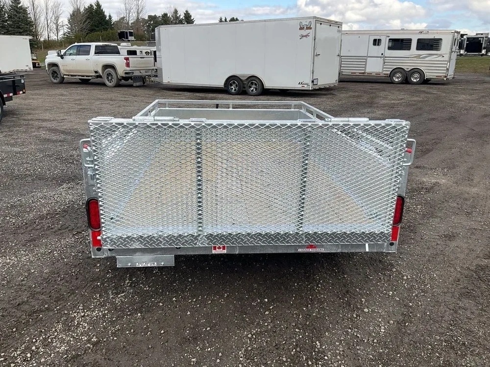 2026 Canada Trailers 5x8 Galvanized Utility Trailer alt