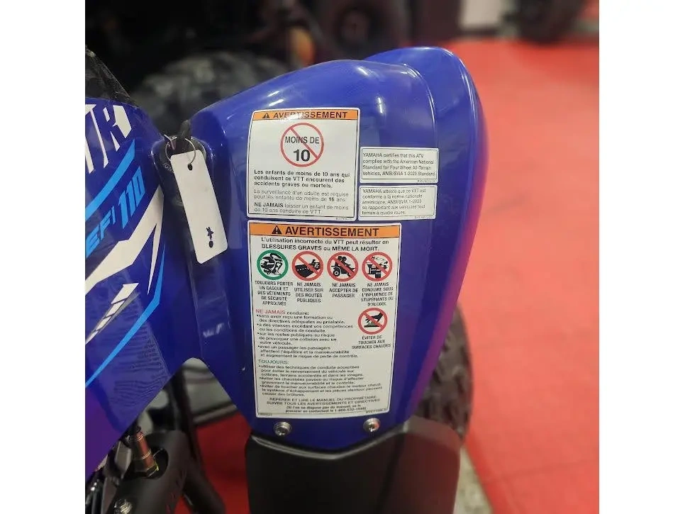 2026 Yamaha Raptor 110 alt