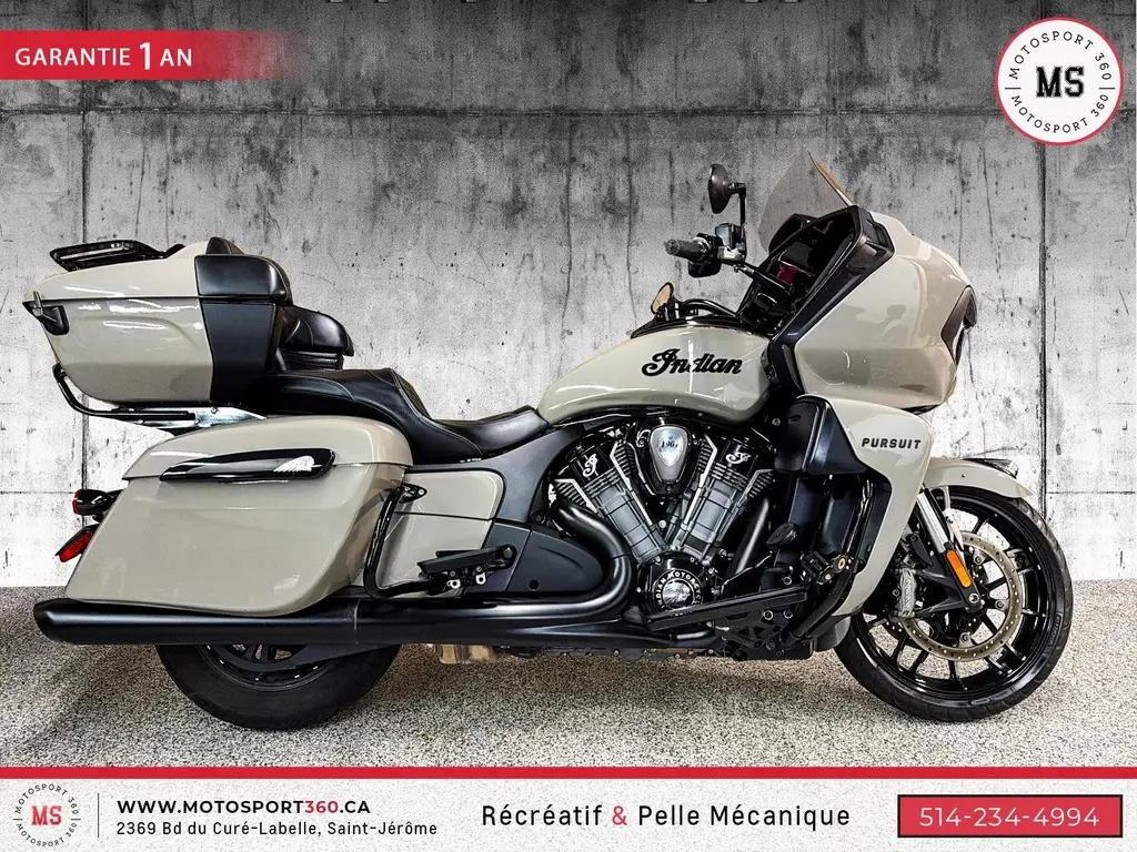 2023 INDIAN PURSUIT PREMIUM GARANTIE 2030 TRÈS RECHERCHÉ !