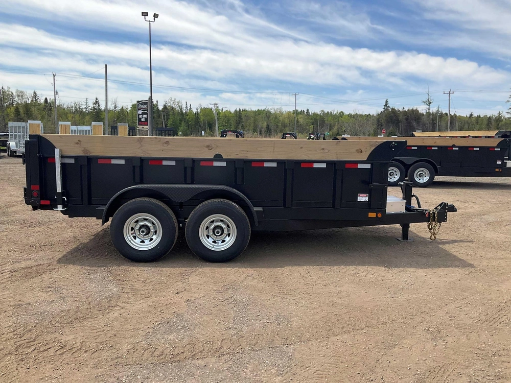 2026 Canada Trailers 83x14 7 Ton Dump Trailer alt
