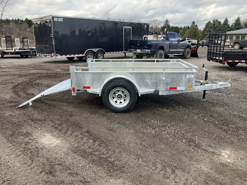 2026 Canada Trailers 5x8 Galvanized Utility Trailer thumbnail 8