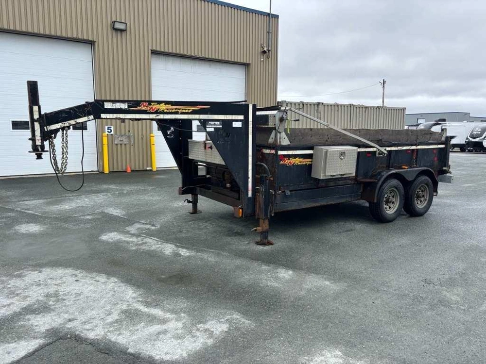 N&n 7x14 Dompeur Gooseneck 2x7000 2012 alt