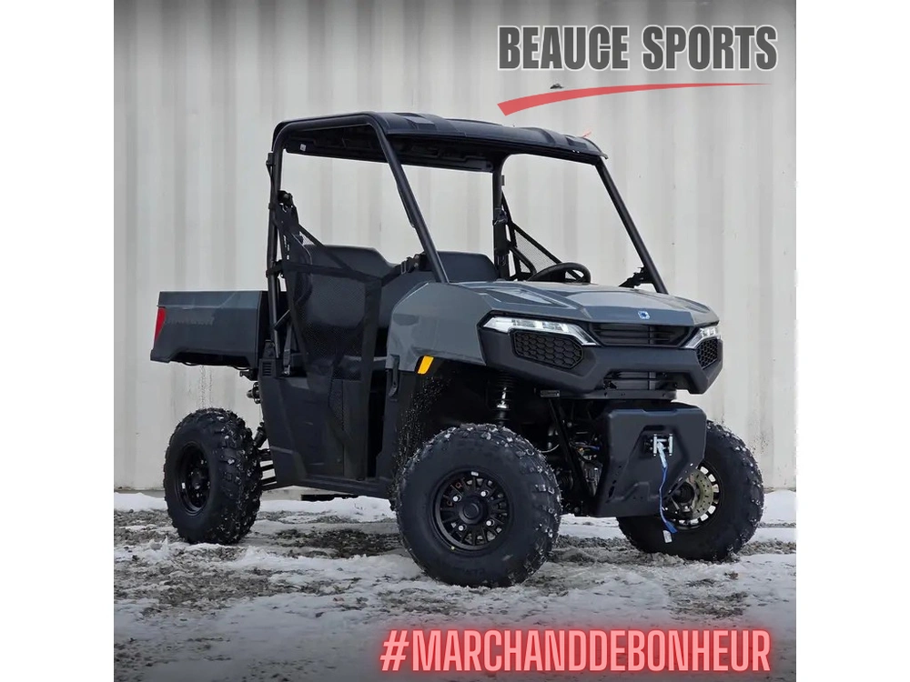 2026 Polaris Ranger 500 Stealth Gray | 🚜 Comparable Can-am Defender Hd5 & Cub Cadet Challenger Mx 🚜 alt