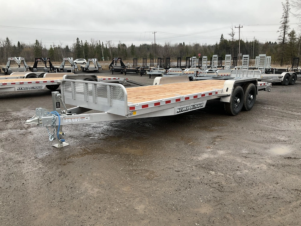 2026 Stronghaul 82x22 7 Ton All Aluminum Equipment Trailer alt