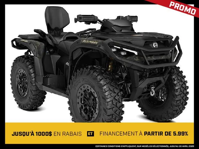 2026 Can-Am Outlander MAX Backcountry 1000R