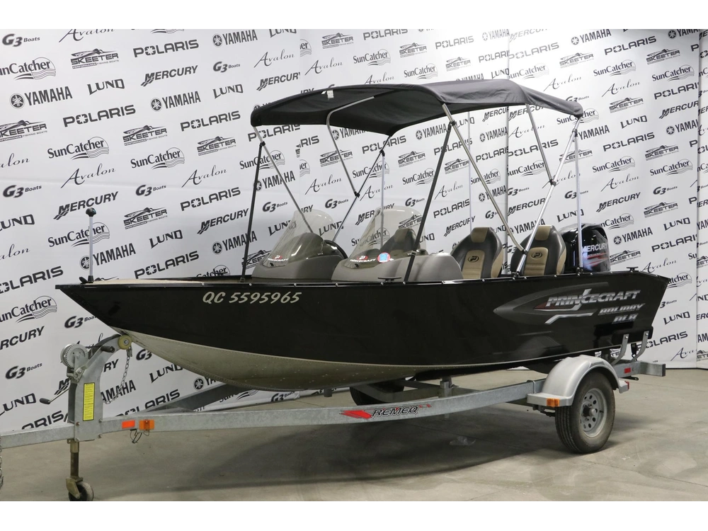 Princecraft Holiday Dlx 162 Sc + Mercury 60hp & Remorque 2016 alt