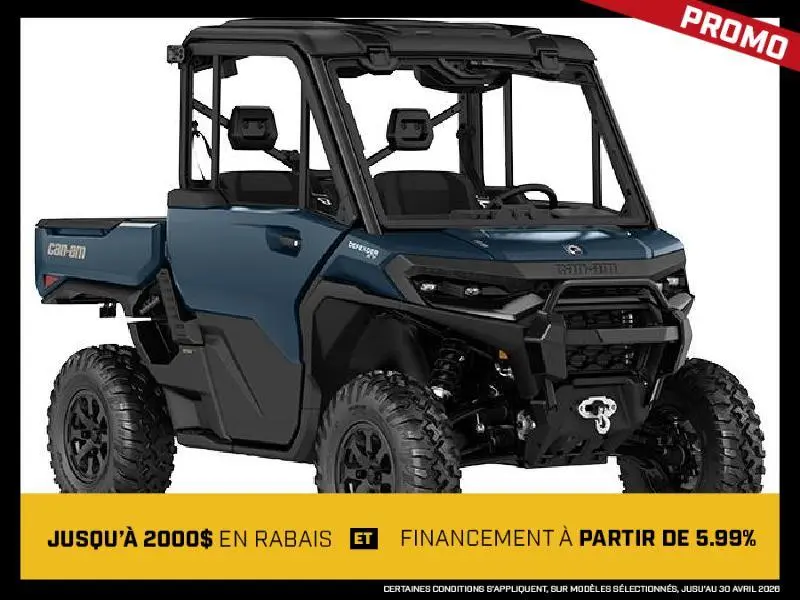 2026 Can-Am Defender XT CAB HD11 with 10.25 in. infotainment