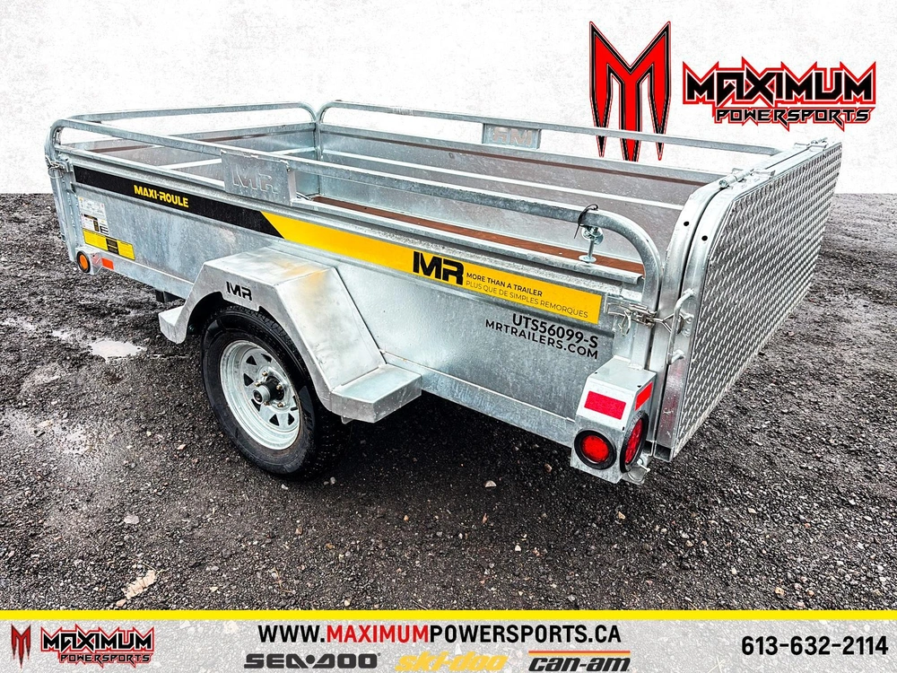 Maxi-roule Utility Trailer With Solid Side 99in X 56in Uts56099-s 2027 alt