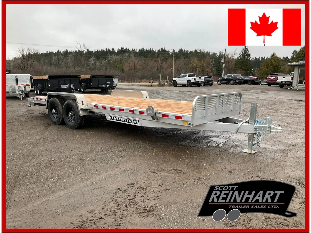 2026 Stronghaul 82x22 7 Ton All Aluminum Equipment Trailer alt