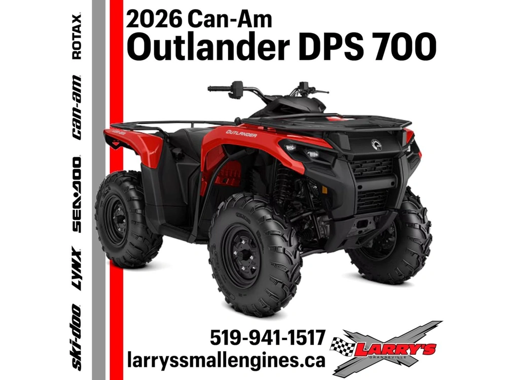 2026 Can-am Outlander Dps 700 1ete alt