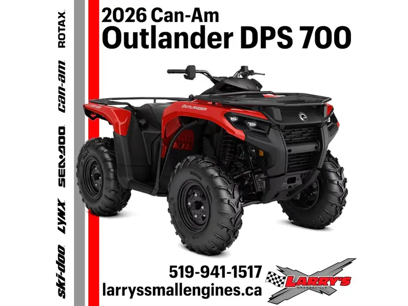 2026 Can-am Outlander Dps 700 1ete alt