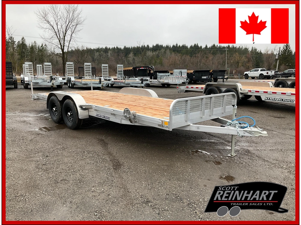 2026 Stronghaul 82x20 All Aluminum 5 Ton Equipment Trailer alt