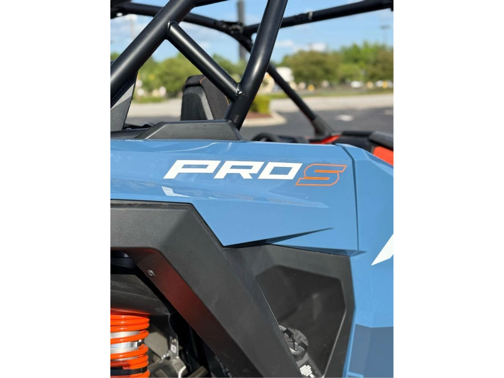 2025 Polaris Rzr Pro S Ultimate Orange Burst / Zenith Blue Z25spd92af alt