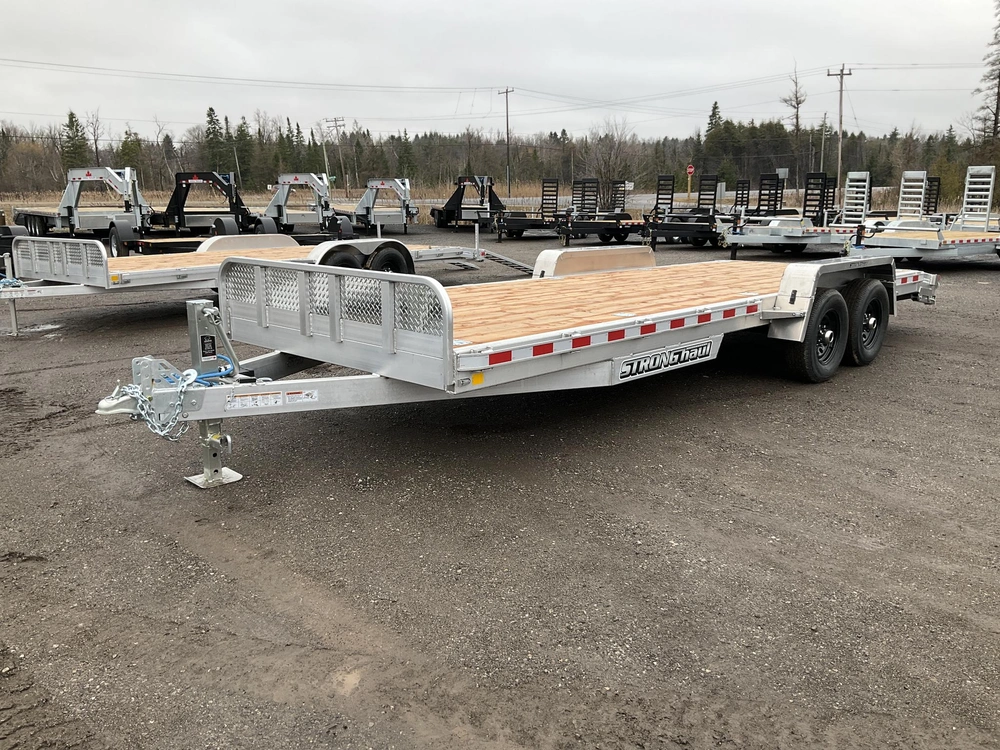 2026 Stronghaul 82x22 5 Ton All Aluminum Car/equipment Trailer alt