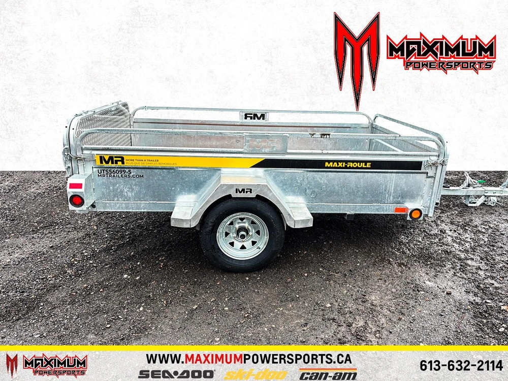 Maxi-roule Utility Trailer With Solid Side 99in X 56in Uts56099-s 2027 alt