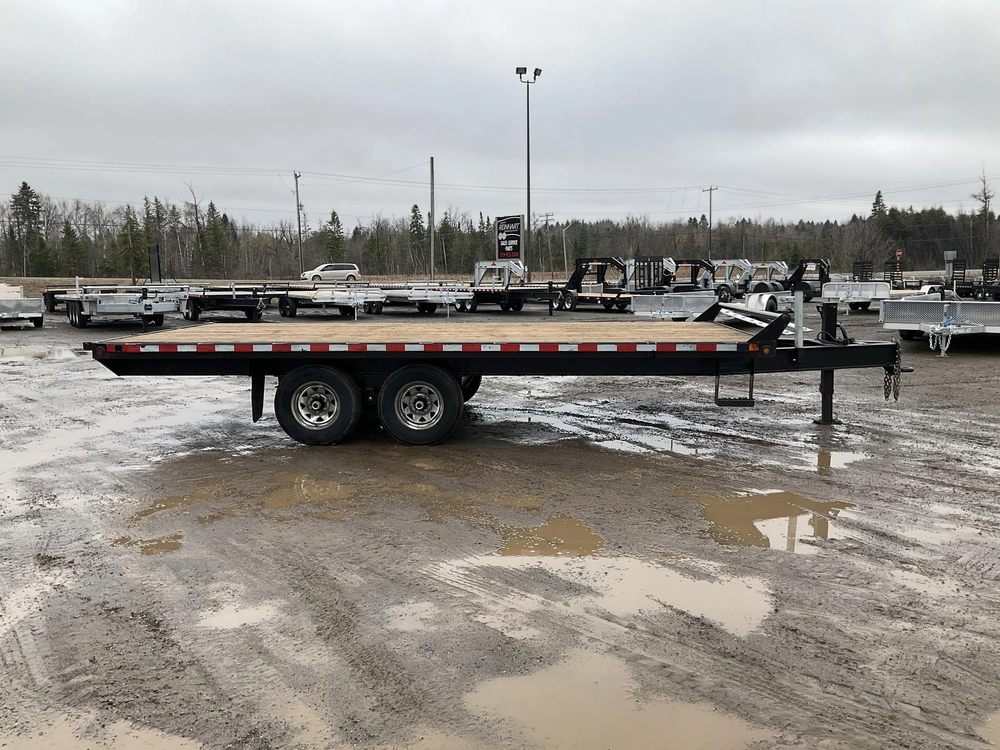 2022 Canada Trailers 8.5x18 5 Ton Deckover Equipment Trailer alt
