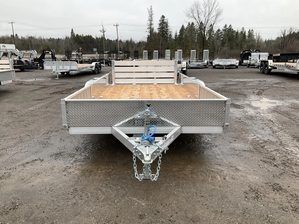 2026 Stronghaul 82x14 3.5 Ton All Aluminum Landscape Trailer alt