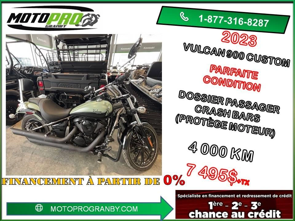 2023 Kawasaki Vulcan 900 Custom Vulcan900 Vn900 Vn 900 Bas Km alt