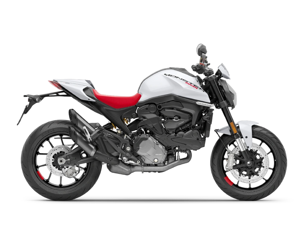 2024 Ducati Monster Plus Iceberg White alt