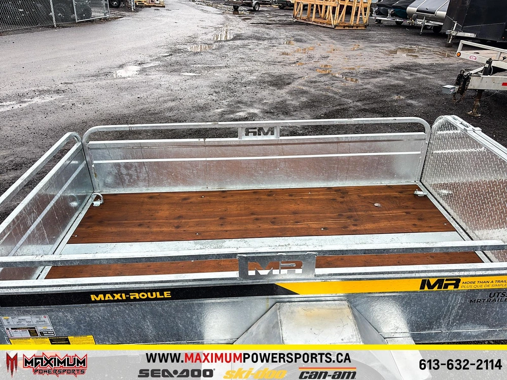 Maxi-roule Utility Trailer With Solid Side 99in X 56in Uts56099-s 2027 alt