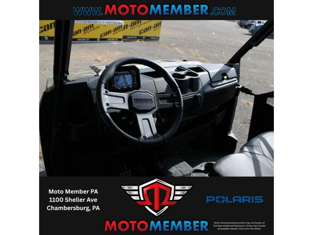 2025 Polaris Ranger 1000 Premium Polaris Pursuit Camo R25tae99a9 alt