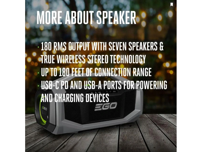 None Ego Sk1800 Bluetooth Speaker alt