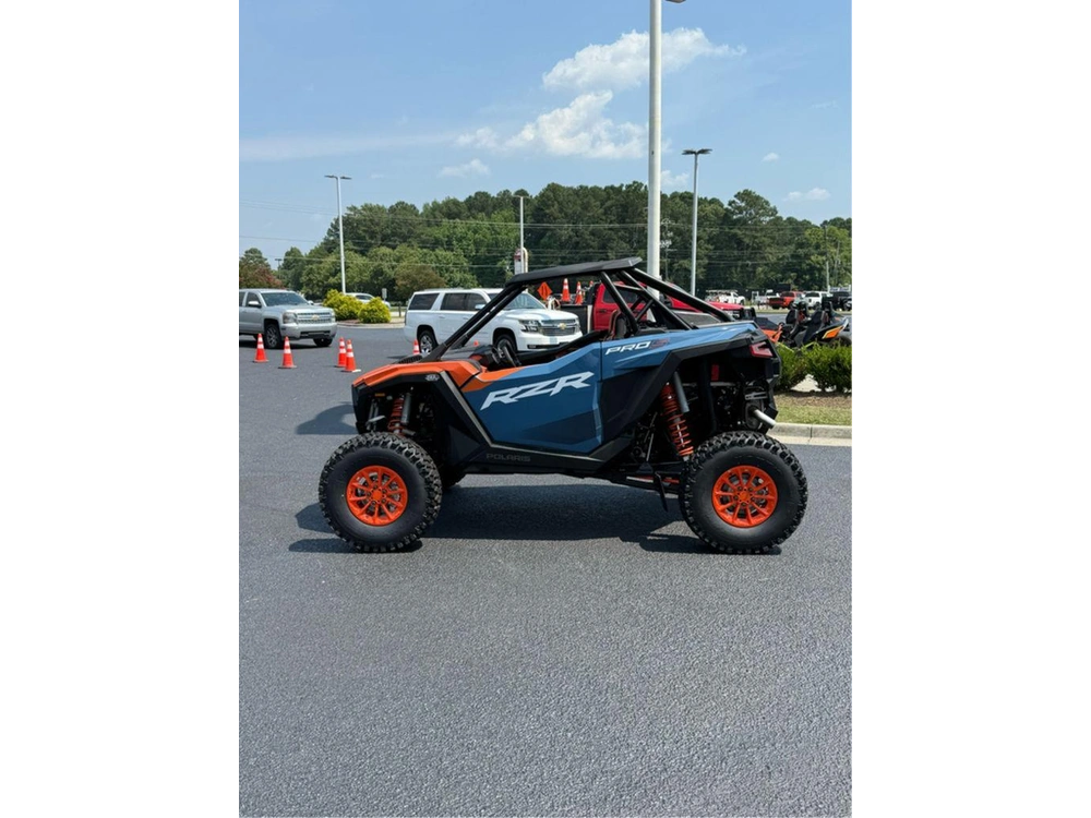 2025 Polaris Rzr Pro S Ultimate Orange Burst / Zenith Blue Z25spd92af alt