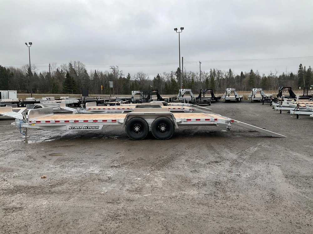 2026 Stronghaul 82x22 7 Ton All Aluminum Equipment Trailer alt