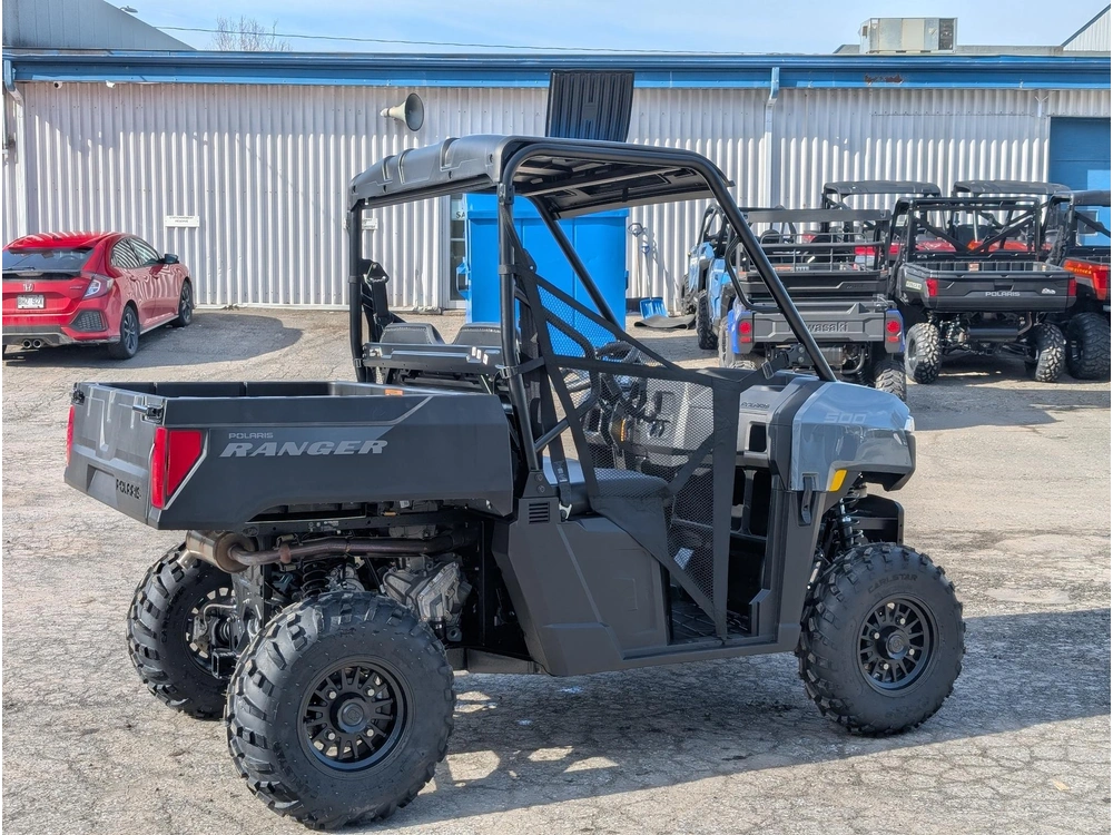2026 Polaris Ranger 500 Stealth Gray | 🚜 Comparable Can-am Defender Hd5 & Cub Cadet Challenger Mx 🚜 alt