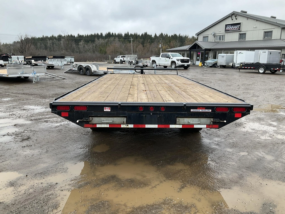 2022 Canada Trailers 8.5x18 5 Ton Deckover Equipment Trailer alt