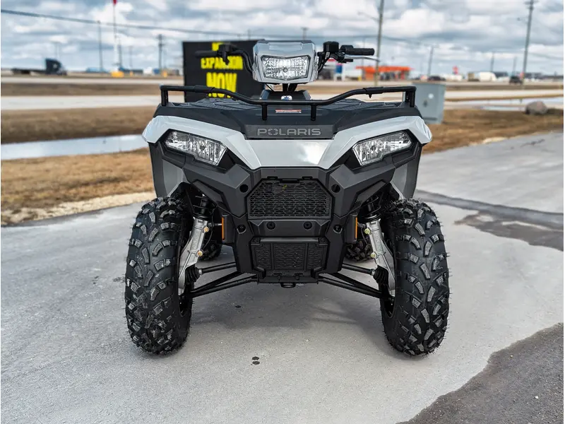 2026 Polaris Sportsman 450 H.O. // Ghost Gray thumbnail 2