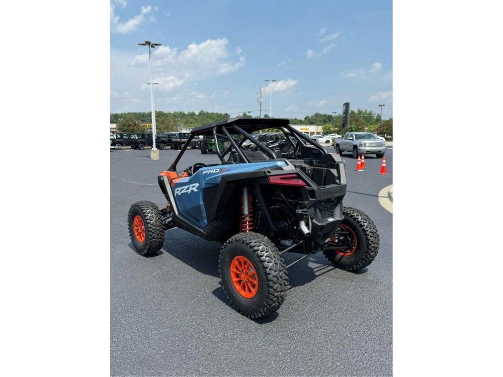 2025 Polaris Rzr Pro S Ultimate Orange Burst / Zenith Blue Z25spd92af alt