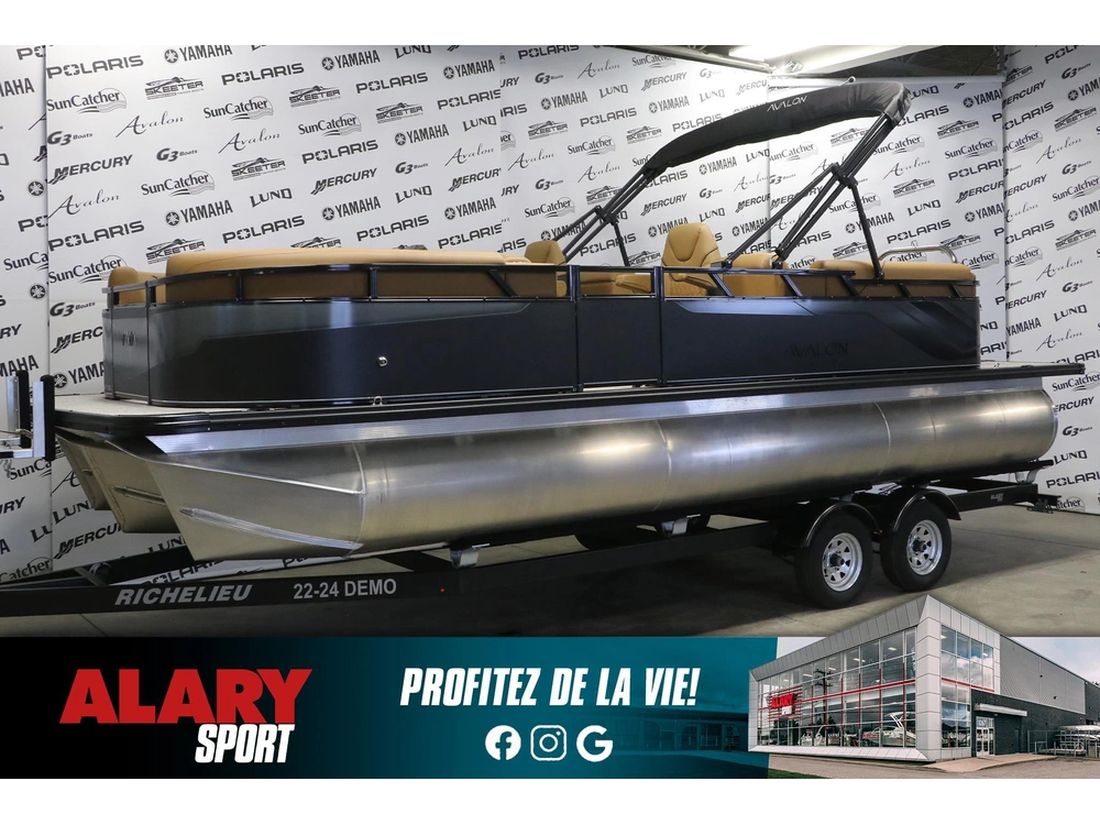 2026 Avalon Avalon Venture 2385 Ql + Yamaha Vmax 115 Hp alt