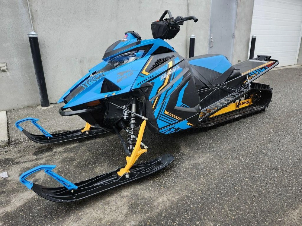 2023 Arctic Cat M 8000 Hardcore Alpha One 154"/2.60" Manual Skye Blue alt