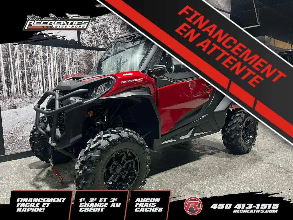 Can-Am COMMANDER XT 700 CAB 2026 - **CABINE CHAUFFAGE!!**