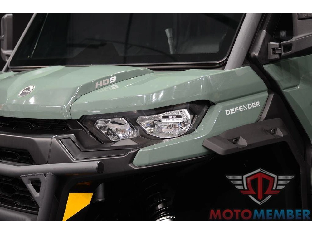 2025 Can-am Defender Dps Cab Hd9 Compass Green alt