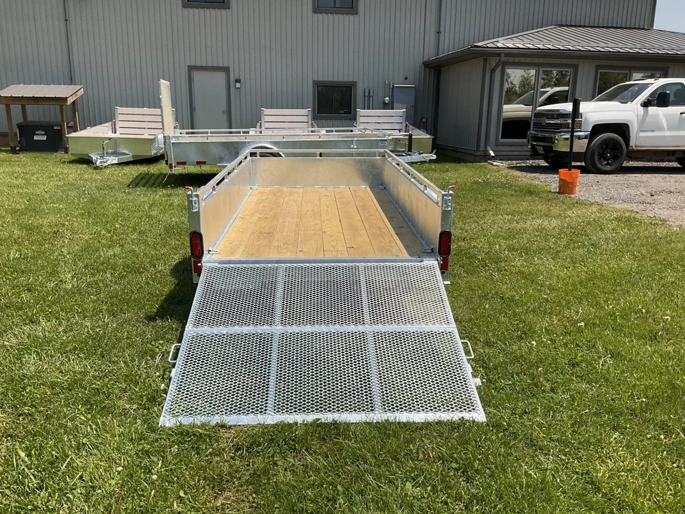 2026 Canada Trailers 5x10 Galvanized Utility alt