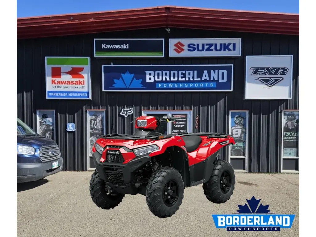 2026 Kawasaki Brute Force® 750 - Firecracker Red 